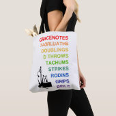 Tote Tasche für Bagpipers (Von Nahem)