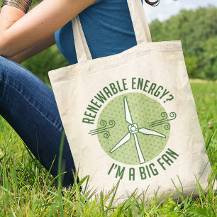 Tote-Tasche für erneuerbare Energien Tragetasche