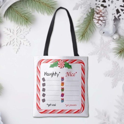 Tote Tasche für Naughty oder Nizza