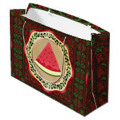 Tote Tasche Große Geschenktüte (Rückseite Schrägansicht)