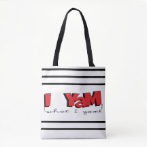 Tote Tasche, "I Yam What I Yam"