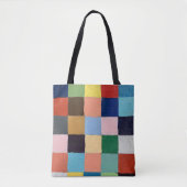 Tote Tasche im Design von Funky Squares (Vorderseite)