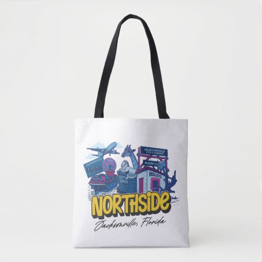 Tote-Tasche im Nordteil Tasche (Vorderseite)