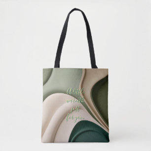 Tote-Tasche in abstrakter Grafik Tasche
