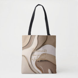 Tote-Tasche in abstrakter Grafik Tasche