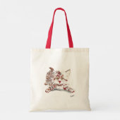 Tote Tasche: Kitten Liebe Tragetasche (Rückseite)