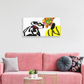 Tote Tasche Leinwanddruck (Insitu (Wohnzimmer))