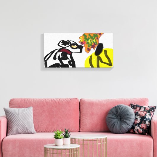 Tote Tasche Leinwanddruck (Insitu (Wohnzimmer))