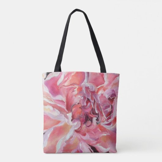 Tote Tasche mit Alaskan Peonies (Rückseite)