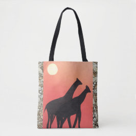 Tote Tasche mit Giraffendesign