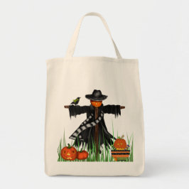 Tote Tasche mit Pumpkins Scarecrow