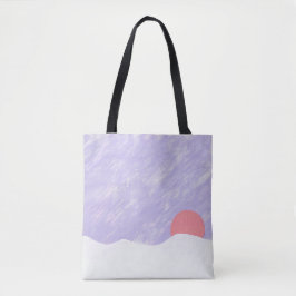 Tote Tasche mit Sonnenuntergang