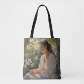 Tote Tasche - Ölgemäldedesign (Vorderseite)