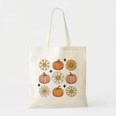 Tote Tasche | Retro Pumpkin Blume Bag (Vorne)