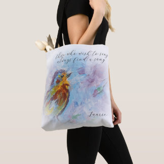 Tote Tasche "Songbird of Hope"
