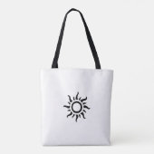 Tote Tasche - Sun (Rückseite)
