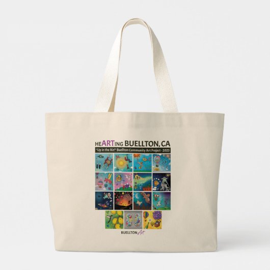 Tote Tasche - Über dem Meer (Rückseite)