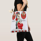 Tote Tasche Valentinstag Liebe Herzen (Von Nahem)