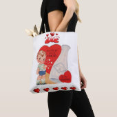 Tote Tasche Valentinstag Liebe Herzen (Von Nahem)