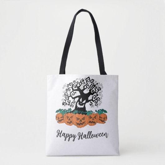 Tote Tasche zu Halloween (Vorderseite)