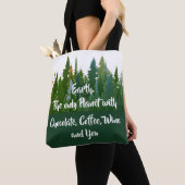 Tote Tasche zur Bewahrung der Erde (Von Nahem)
