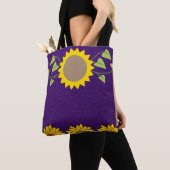 Tote-Tüten-Sonnenblumen Tasche (Von Nahem)