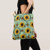 Tote-Tüten-Sonnenblumen Tasche (Von Nahem)