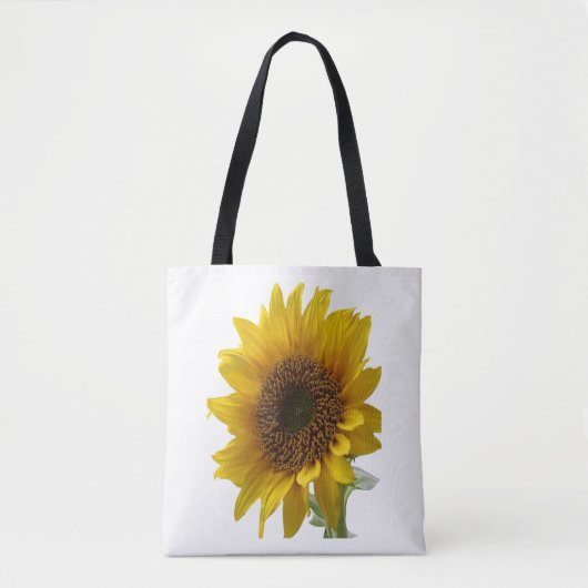 Tote-Tüten-Sonnenblumen Tasche (Vorderseite)