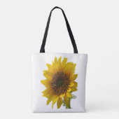 Tote-Tüten-Sonnenblumen Tasche (Rückseite)