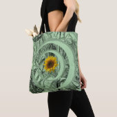 Tote-Tüten-Sonnenblumen Tasche (Von Nahem)