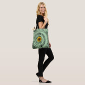 Tote-Tüten-Sonnenblumen Tasche (Am Model)