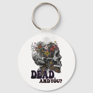 Tote und Ihr Skull Kopf Funny Halloween Outfit Cos Schlüsselanhänger