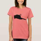 Tote Vogel Roadkill Grafik T-Shirt (Vorderseite)