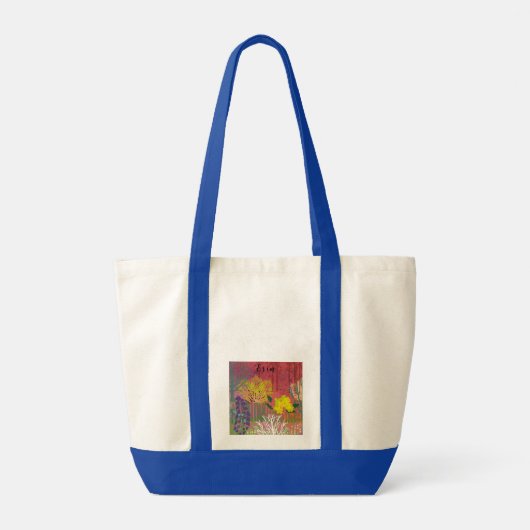 Tote With Abstract Tragetasche (Rückseite)