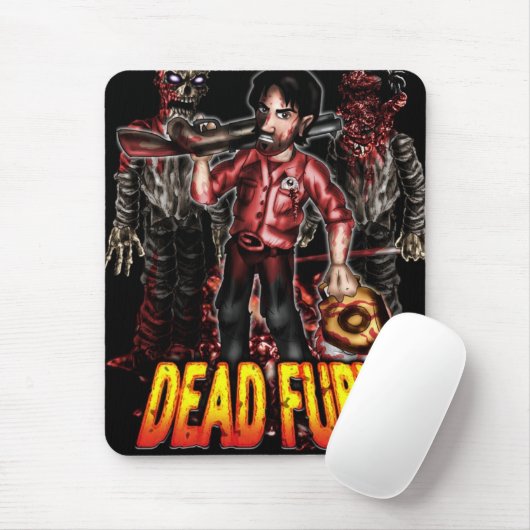 Tote Wut-Waren Mousepad (Mit Mouse)