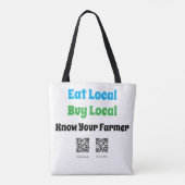 Tote you Farm Fresh Goods! Tasche (Rückseite)