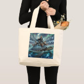 Tote zum Prahlen  Jumbo Stoffbeutel (Vorderseite (Produkt))
