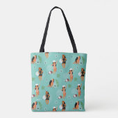 Totebag Jeanne' s Pattern Tasche (Rückseite)