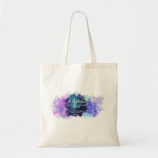Totebag para amantes de los libros tragetasche (Vorne)