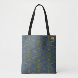 Totebag Snake Pond Blue Tasche