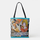TOTEBAG-THERES EINE DÜNNE LINIE ZWISCHEN GENIE UND TASCHE (Rückseite)