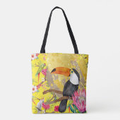 TOTEBEUTEL - Ein Tukan im Dschungel Tasche (Rückseite)