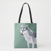 Totem Alberta Wolf Tasche (Vorderseite)