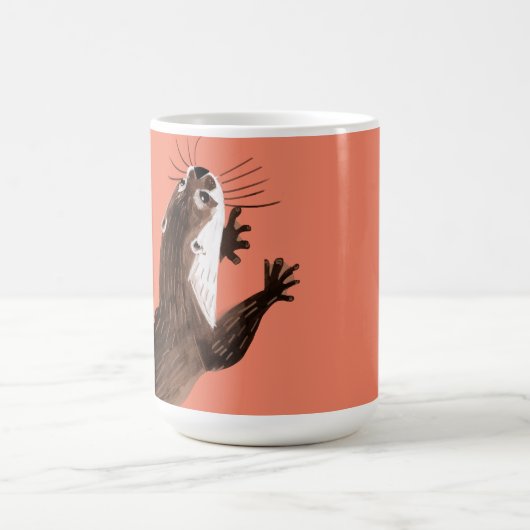 Totem amblonyx otter kaffeetasse (Mittel)