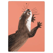Totem amblonyx otter klemmbrett (Rückseite)