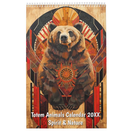 Totem Animals Calendar 2026 – Spirit & Nature Kalender (Titelbild)