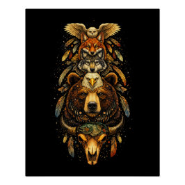 Totem-Aufstieg Poster
