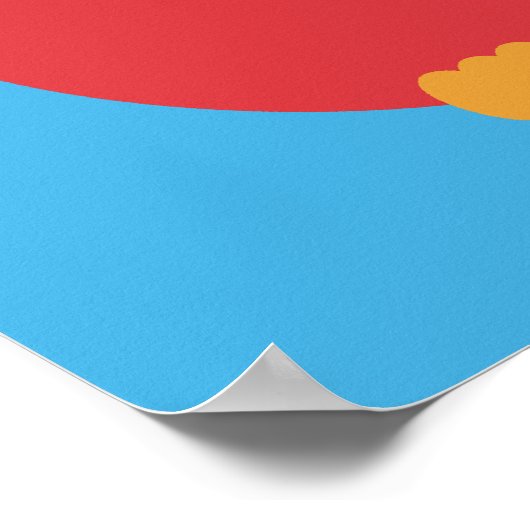 Totem der 3 Eule Poster (Ecke)