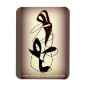 Totem der Kakadose Magnet (Vertikal)