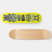 Totem der Monster Skateboard (Horizontal)